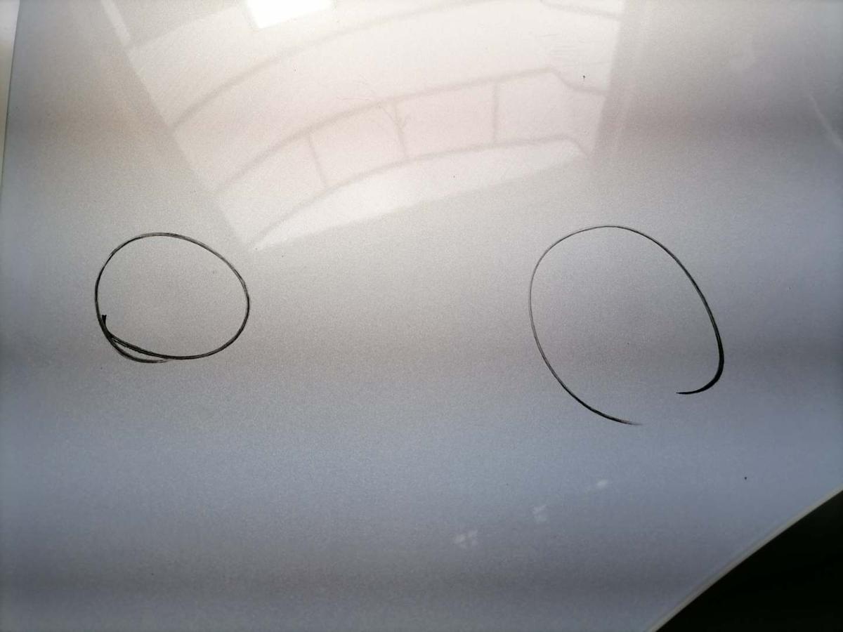 Toyota Yaris XP10 original Motorhaube 8R0 Gletscherblau Bj.2004